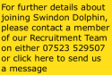 Join Us at Swindon dolphin